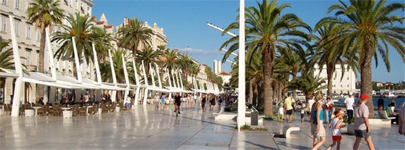 Horvátország Városlátogatások Split