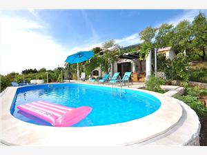 Maison Ivica Bol - île de Brac, Maison isolée, Superficie 42,00 m2, Hébergement avec piscine