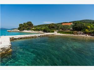 Maison Sage Dalmatie, Maison isolée, Superficie 75,00 m2, Distance (vol d'oiseau) jusque la mer 10 m