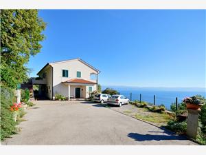 Lägenheter Erika Moscenicka Draga (Opatija), Storlek 80,00 m2