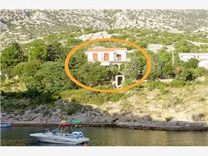 Appartements Mladen Karlobag, Superficie 35,00 m2, Distance (vol d'oiseau) jusque la mer 15 m