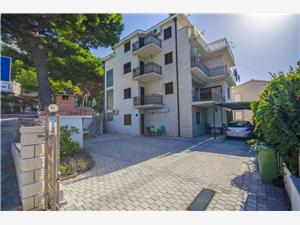 Appartementen Marinko Makarska, Kwadratuur 40,00 m2, Lucht afstand naar het centrum 500 m