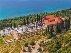 Franziskanerkloster mit der Sicht Kozarica - Insel Mljet Sehenswürdigkeiten