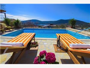 Accommodatie met zwembad Split en Trogir Riviera,Reserveren  Krčina Vanaf 246 €