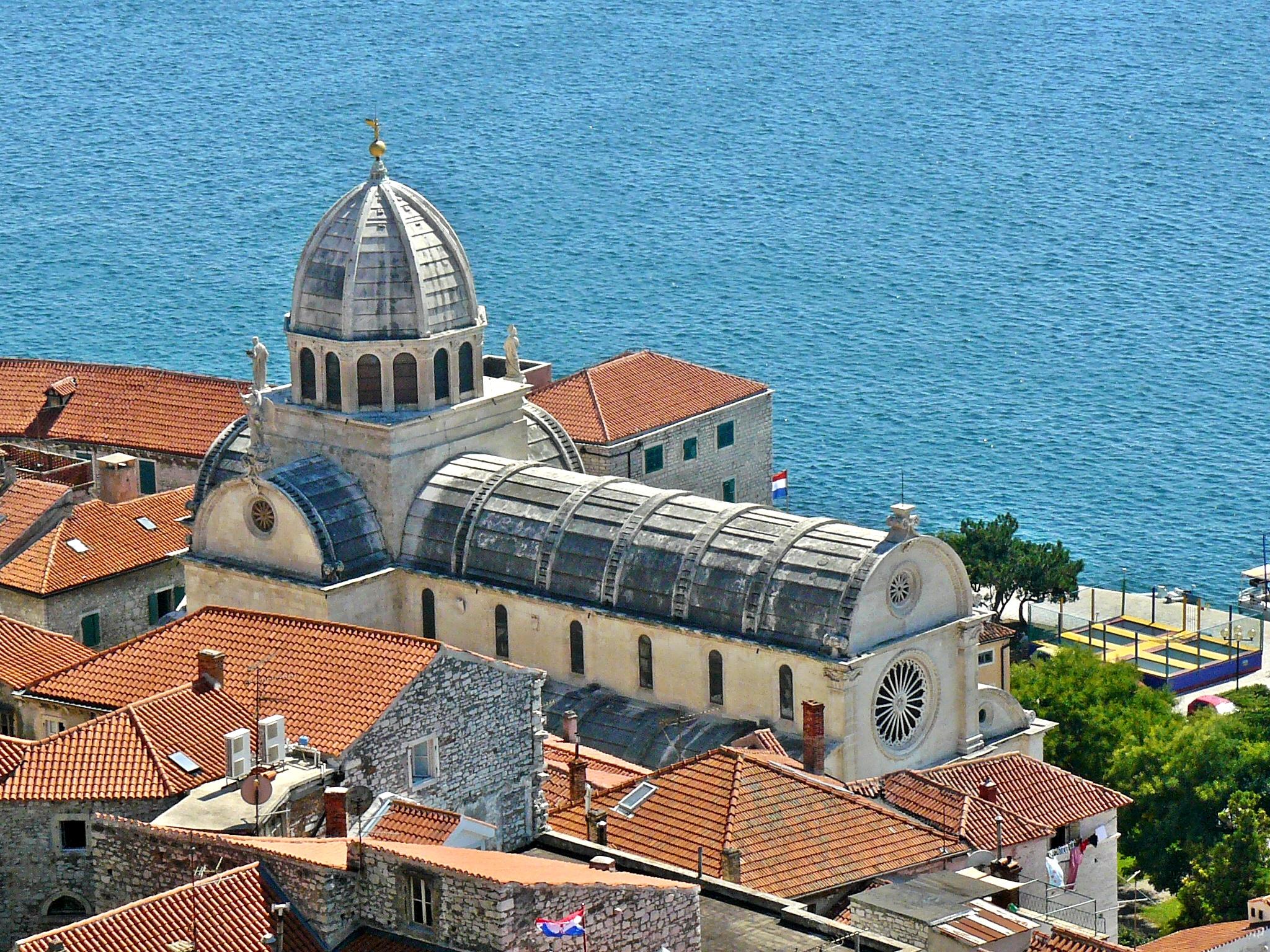 Postcard Sebenico Šibenik Totale.. | Ansichtskarten günstig Postcard Sebenico Šibenik Totale.. | Ansichtskarten günstig
