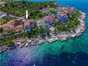 Accommodatie aan zee Sibenik Riviera,Reserveren  Vukorepa Vanaf 100 €