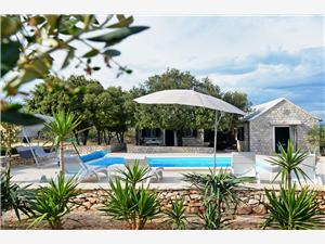Kuća za odmor Sweet Dreams Pučišća - otok Brač, Kvadratura 70,00 m2, Smještaj s bazenom