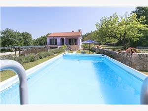Dům Stone Istrie, Kamenný dům, Prostor 100,00 m2, Soukromé ubytování s bazénem
