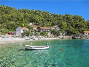 Apartments Robinzon Petar Gdinj - island Hvar, Remote cottage, Size 43.00 m2, Airline distance to the sea 10 m