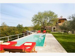 Villa Momiano Momjan, Size 160.00 m2, Accommodation with pool