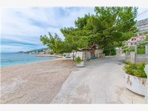 Beachfront accommodation Split and Trogir riviera,Book  Nevenka From 54 €