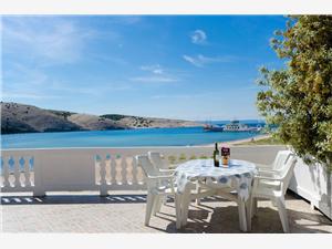 Apartments Albina Lopar - island Rab, Size 100.00 m2, Airline distance to the sea 100 m
