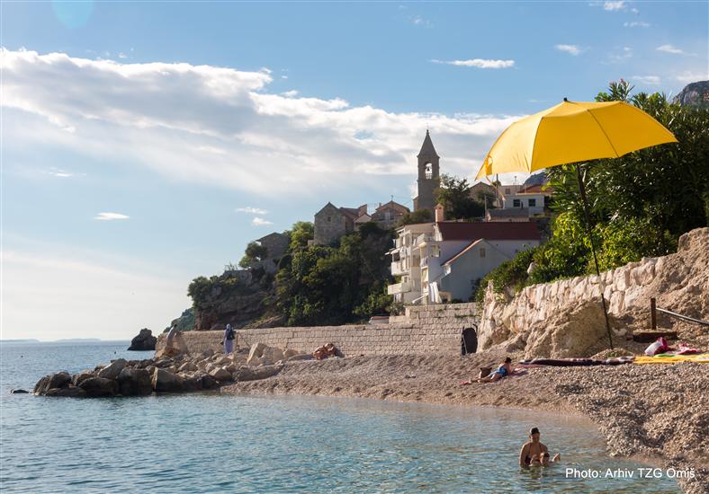 Pláž Pisak Pisak - Informace pro turisty - Pláž Pisak Chorvatsko