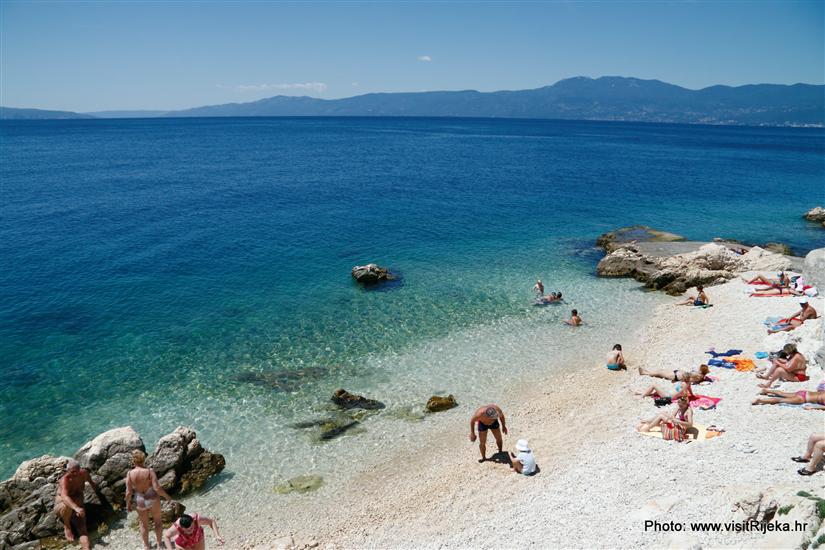 La plage de Grčevo Rijeka - Informations touristiques de - La plage de ...