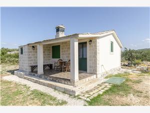 Ház Lučica Splitska - Brac sziget, Robinson házak, Méret 35,00 m2, Légvonalbeli távolság 200 m