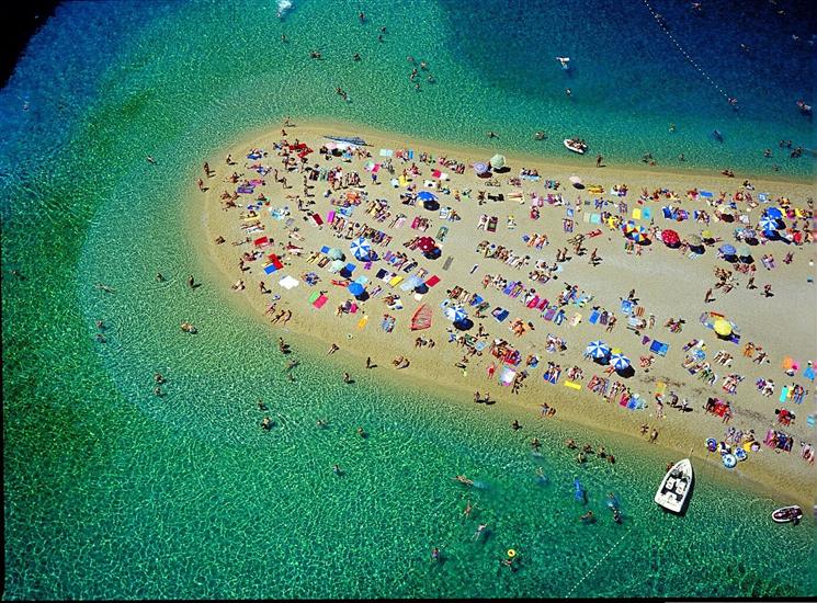 Zlatni rat  (La corne d'or)-Bol (otok Brač)