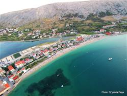 Prosika Gajac - otok Pag Plaža