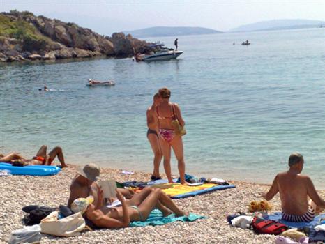 Strand Potovosce Insel Krk Kroatische Strande