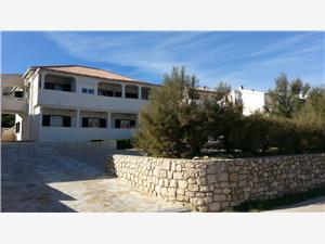 Apartments Ena Pag - island Pag, Size 28.00 m2, Airline distance to the sea 60 m, Airline distance to town centre 800 m