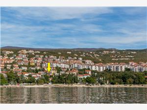 Location en bord de mer Riviera de Rijeka et Crikvenica,Réservez  Luna De 101 €