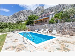 House Marta Omis, Stone house, Size 80.00 m2, Accommodation with pool