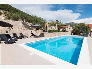 Dům Tres Casas Holiday Resort Orebic, Prostor 225,00 m2, Soukromé ubytování s bazénem