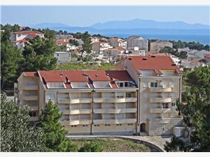 Apartamenty Marijan Baska Voda, Powierzchnia 46,00 m2, Odległość do morze mierzona drogą powietrzną wynosi 250 m, Odległość od centrum miasta, przez powietrze jest mierzona 250 m