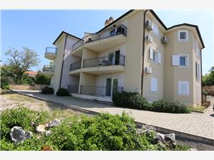 Apartment Soline Cove Soline - island Krk, Size 65.00 m2, Airline distance to town centre 500 m