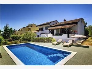 Vila Villa Ruža Liznjan, Rozloha 200,00 m2, Ubytovanie s bazénom, Vzdušná vzdialenosť od centra miesta 500 m