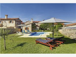 Villa Orbanići Barban, Rozloha 200,00 m2, Ubytovanie s bazénom