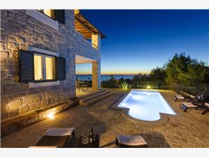 Villa Diana Podstrana, Stenen huize, Afgelegen huis, Kwadratuur 220,00 m2
