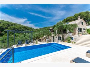 Villa Rokova Vala Middle Dalmatian islands, Stone house, Remote cottage, Size 110.00 m2
