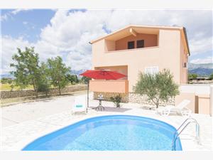 House Oasis of Peace Zadar riviera, Size 90.00 m2, Accommodation with pool