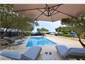 Appartements Daniela (Della) Novalja - île de Pag, Superficie 50,00 m2, Hébergement avec piscine, Distance (vol d'oiseau) jusque la mer 30 m