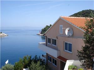 Apartament Marina Wyspy Dalmacji południowej, Powierzchnia 40,00 m2, Odległość do morze mierzona drogą powietrzną wynosi 5 m, Odległość od centrum miasta, przez powietrze jest mierzona 2 m