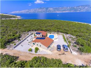 House Plani Rat Middle Dalmatian islands, Stone house, Remote cottage, Size 55.00 m2