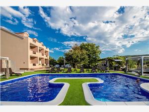 Lägenheter Villa Subic Kampor - ön Rab, Storlek 45,00 m2, Privat boende med pool