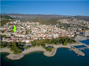 Alloggio vicino al mare Riviera di Rijeka (Fiume) e Crikvenica,Prenoti  2 Da 42 €