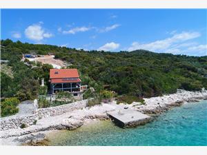 Haus Sea Star Kroatien, Haus in Alleinlage, Größe 42,00 m2, Luftlinie bis zum Meer 10 m