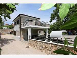 House Anika Silo - island Krk, Size 50.00 m2, Accommodation with pool, Airline distance to the sea 100 m