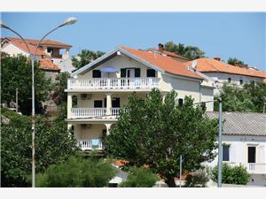 Apartmány Matejcic-Grskovic Vesna Silo - ostrov Krk, Prostor 40,00 m2, Vzdušní vzdálenost od moře 70 m, Vzdušní vzdálenost od centra místa 50 m
