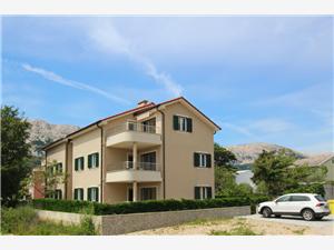 Apartments Smojver Baska - island Krk, Size 65.00 m2, Airline distance to town centre 400 m