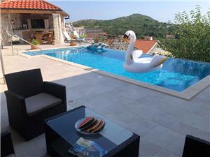 Haus Marija Dubrovnik Riviera, Steinhaus, Größe 210,00 m2, Privatunterkunft mit Pool