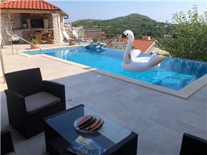 Huis Marija Orašac, Stenen huize, Kwadratuur 210,00 m2, Accommodatie met zwembad