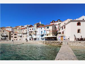 Apartmán Meratti (Zvonimirova) Baska - ostrov Krk, Prostor 50,00 m2, Vzdušní vzdálenost od moře 50 m, Vzdušní vzdálenost od centra místa 100 m