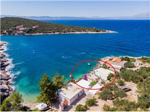 Beachfront accommodation Middle Dalmatian islands,Book  Sanka From 78 €