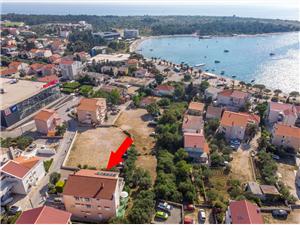 Appartements et Chambres Nada Novalja - île de Pag, Superficie 14,00 m2, Distance (vol d'oiseau) jusqu'au centre ville 400 m