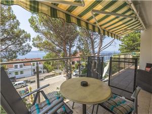 Апартамент Cherry 2 Selce (Crikvenica), квадратура 55,00 m2, Воздуха удалённость от моря 200 m, Воздух расстояние до центра города 950 m