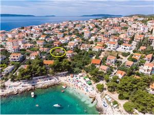 Ház Blanka Horvátország, Méret 100,00 m2, Légvonalbeli távolság 50 m, Központtól való távolság 800 m