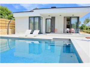 Villa Sunny Garden Barbat - ön Rab, Storlek 106,00 m2, Privat boende med pool, Luftavståndet till centrum 300 m